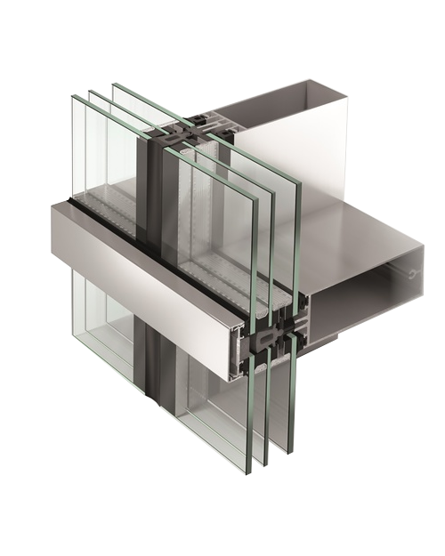 Facciate in alluminio per involucri trasparenti - Window Lab